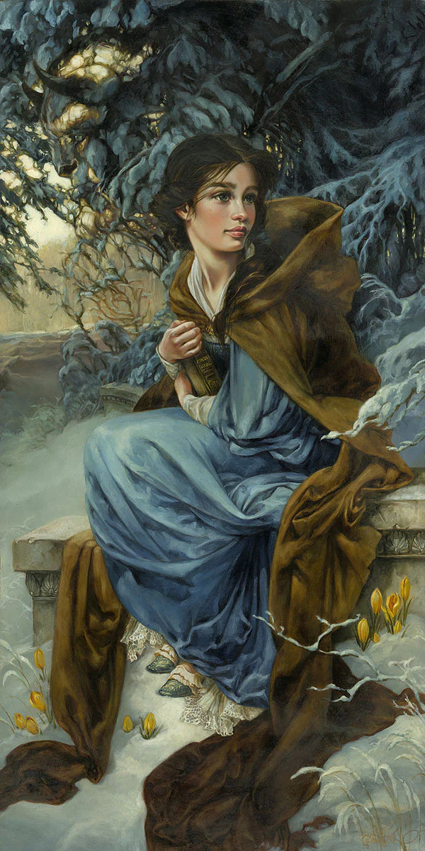 "Love Blooms in Winter" by Heather Edwards | Signed and Numbered Edition - Image 2