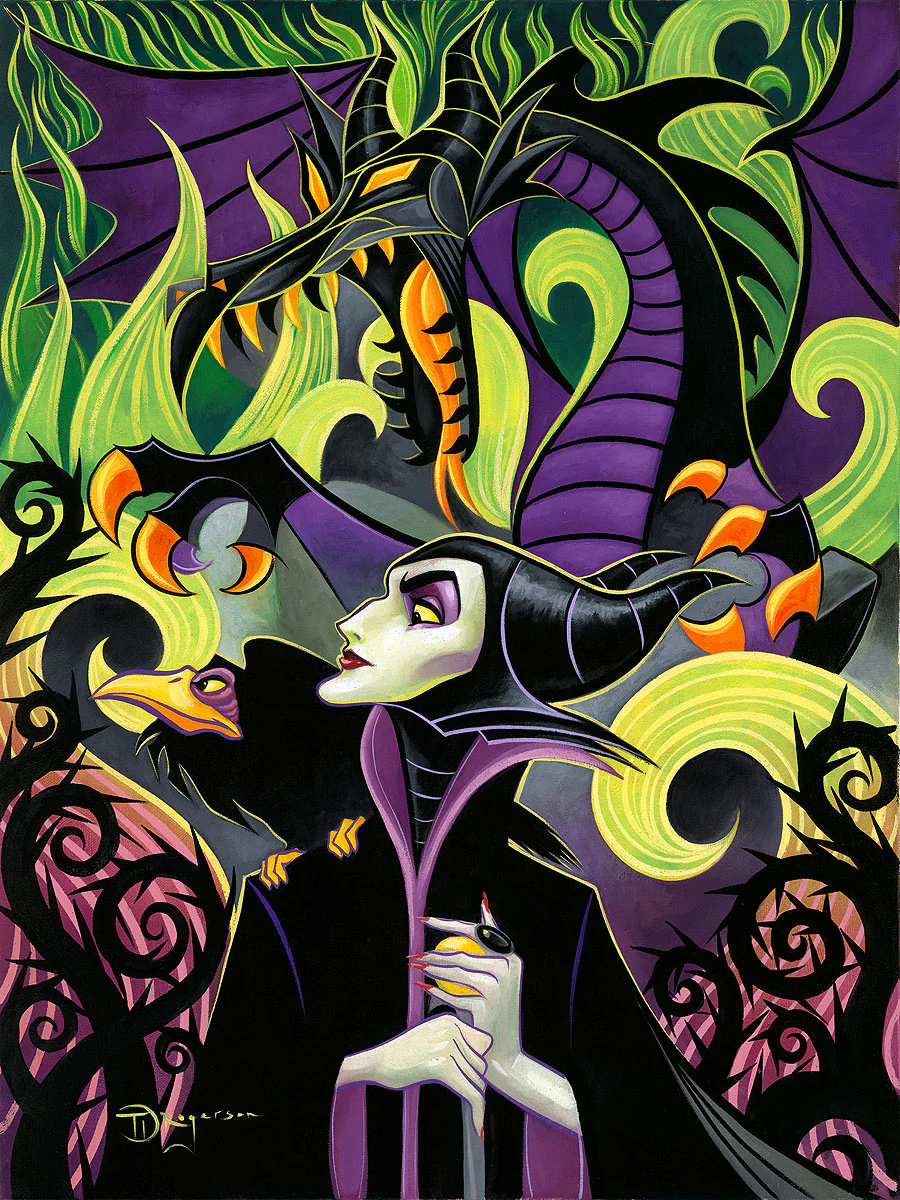 "Maleficent’s Fury" by Tim Rogerson | Signed and Numbered Edition - Image 2