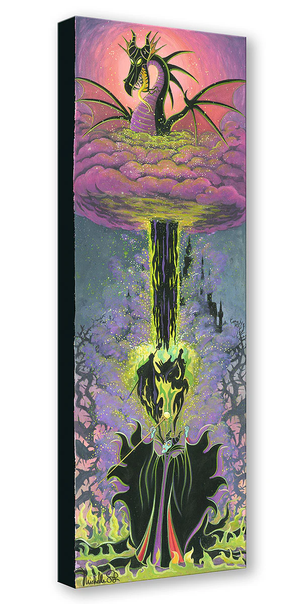 "Maleficent’s Transformation" by Michelle St.Laurent | Signed and Numbered Edition