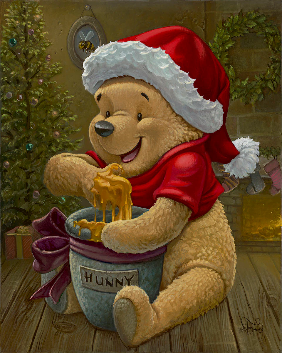 "Merry Pooh" by Jared Franco | Signed and Numbered Edition - Image 2