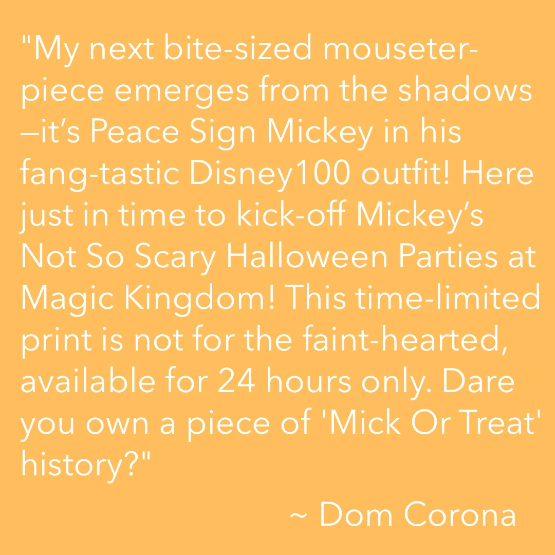 "Mick Or Treat" by Dom Corona | Time-Limited Release - Image 3