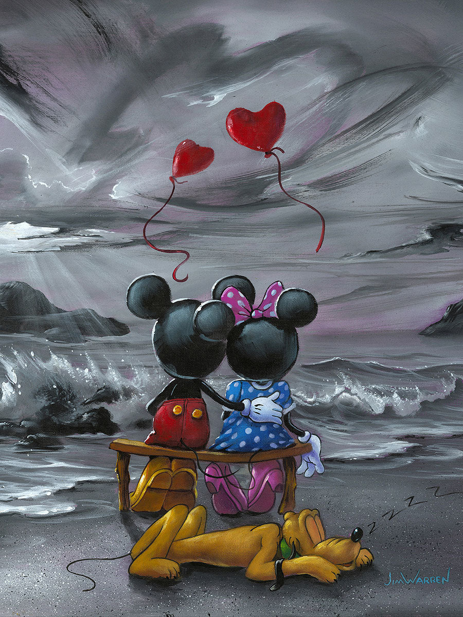 "Mickey and Minnie Forever Love" by Jim Warren - Image 2