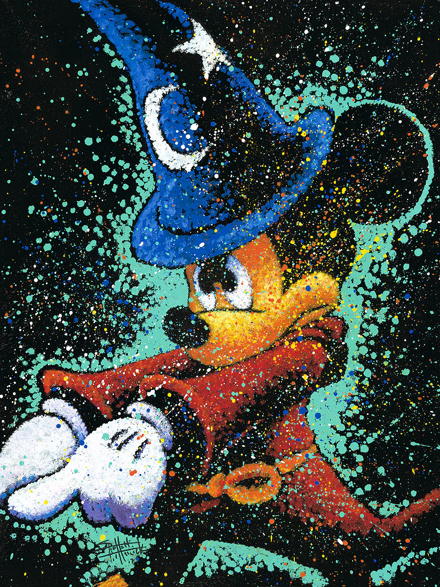 "Mickey Casts a Spell" by Stephen Fishwick - Image 2