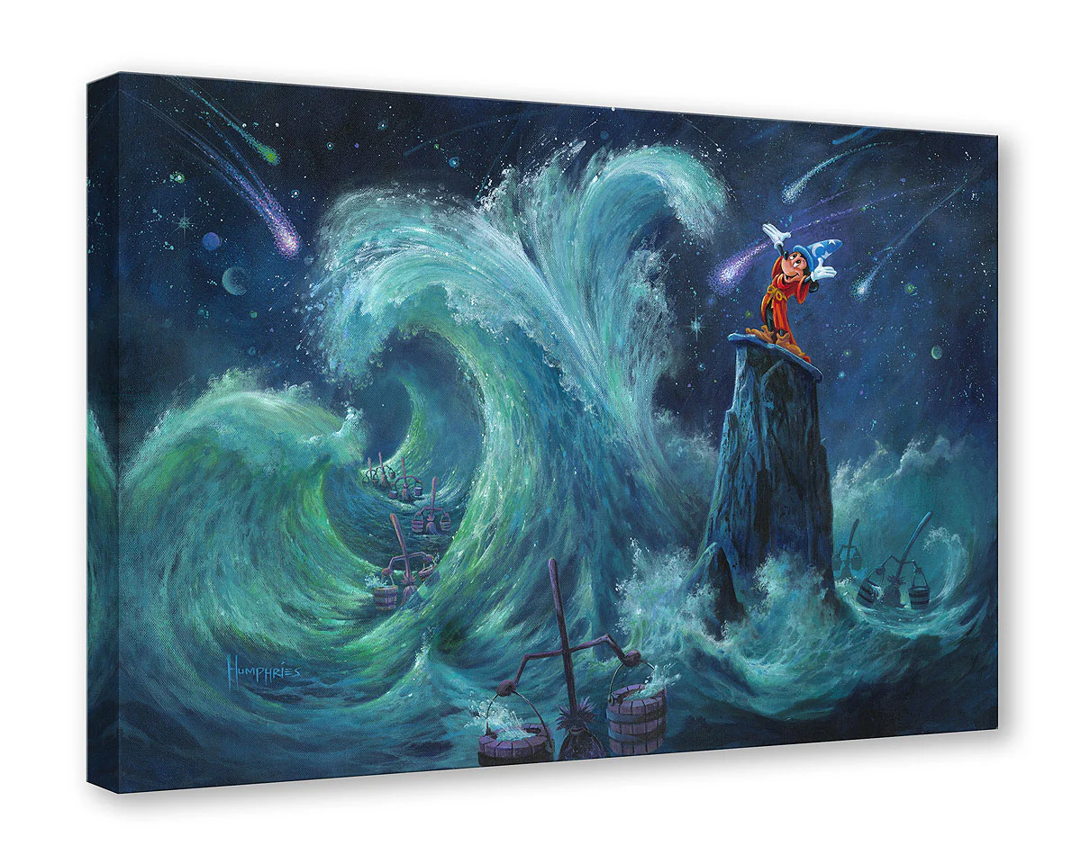 "Mickey Creates the Magic" by Michael Humphries | Signed and Numbered Edition
