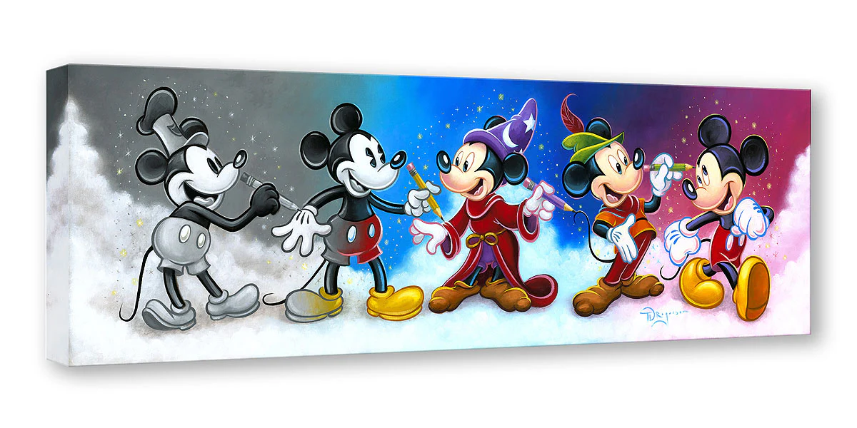 "Mickey’s Creative Journey" by Tim Rogerson | Signed and Numbered Edition