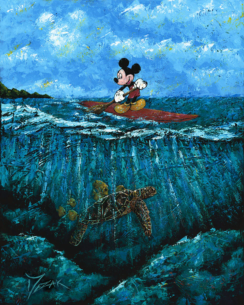 "Mickey’s Summer" by Trevor Mezak | Signed and Numbered Edition - Image 2
