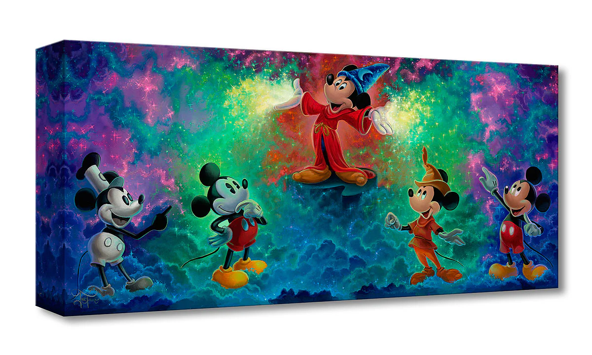 "Mickey's Colorful History" by Jared Franco