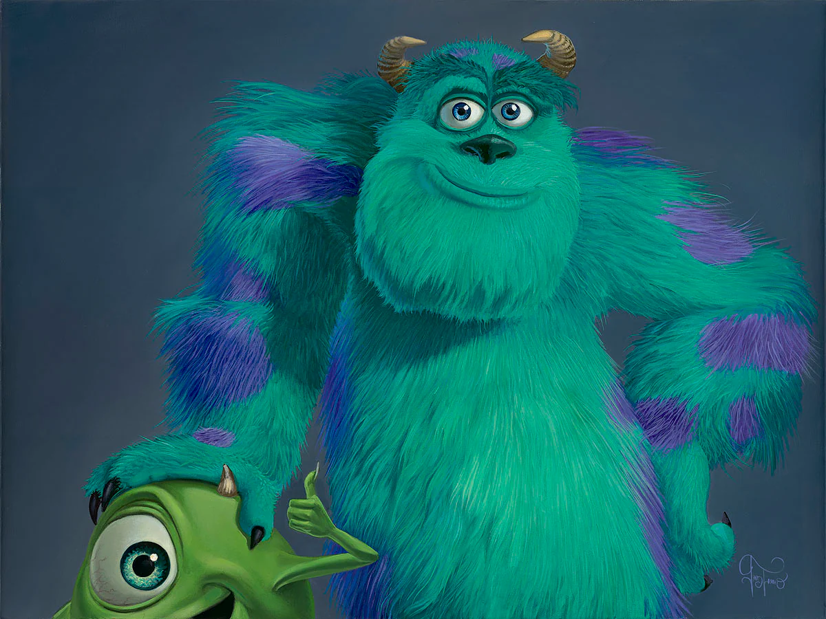"Mike and Sully" by Jared Franco | Signed and Numbered Edition - Image 2