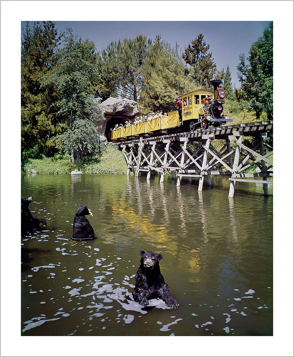 "Mine Train Through Nature's Wonderland Bears" from Disney Photo Archives