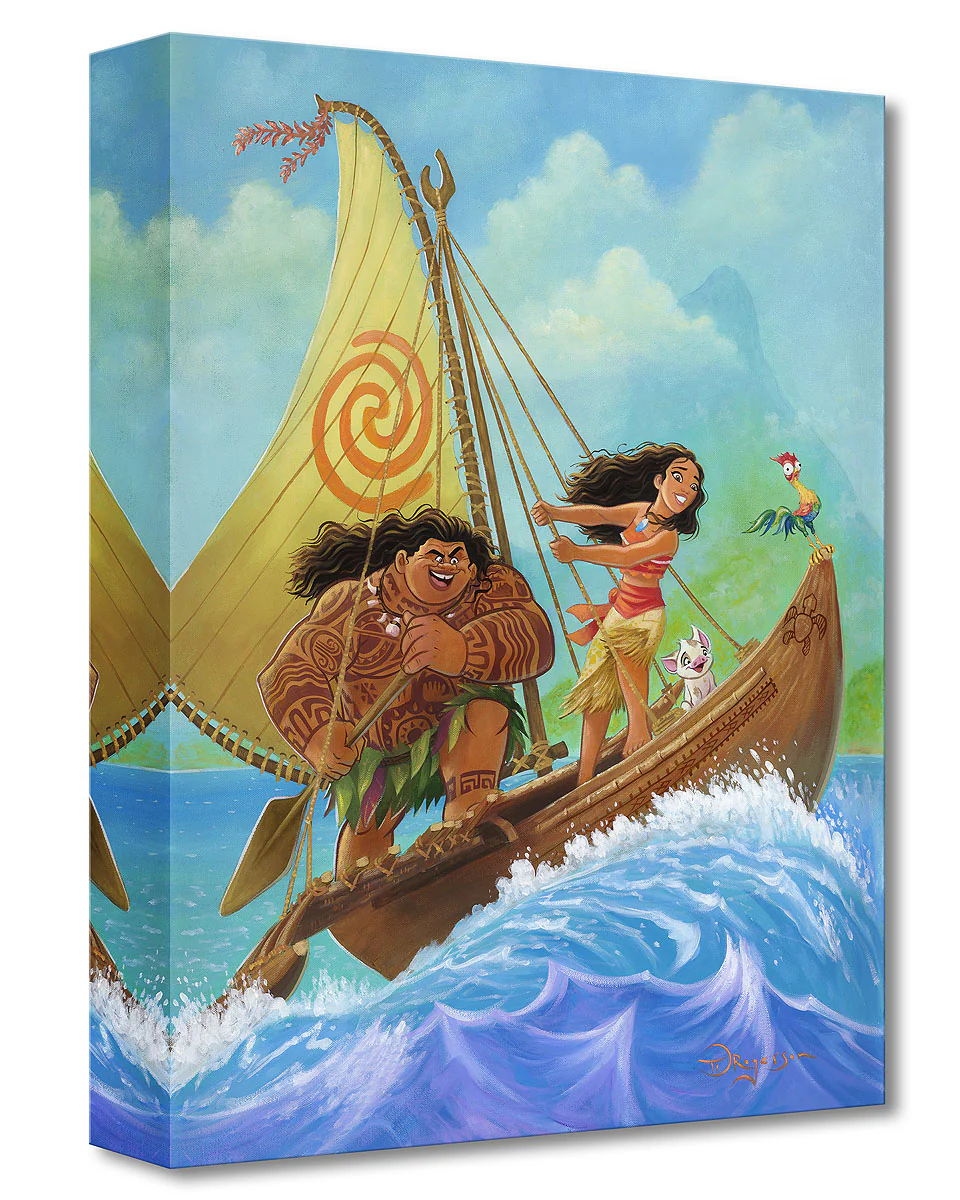 "Moana Knows the Way" by Tim Rogerson