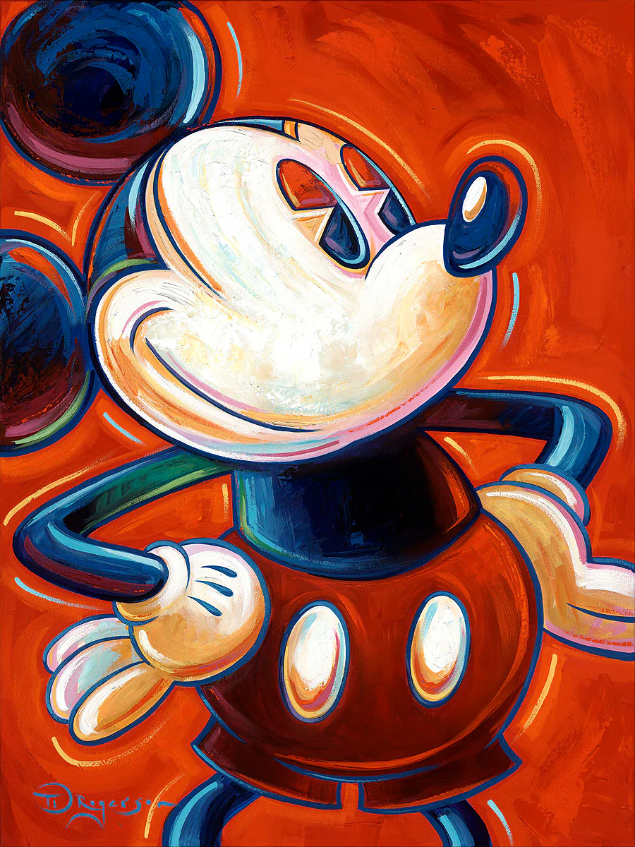 "Modern Mickey Red" by Tim Rogerson - Image 2