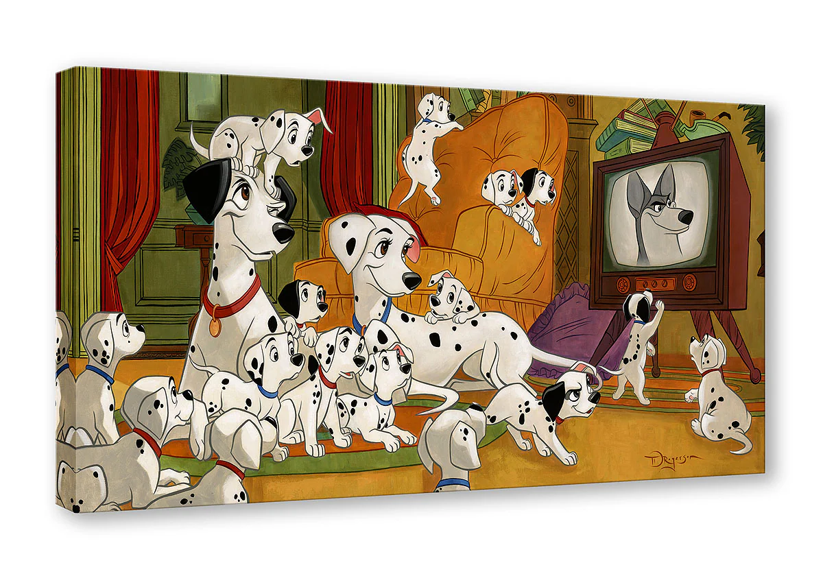 "Movie Night" by Tim Rogerson | Signed and Numbered Edition