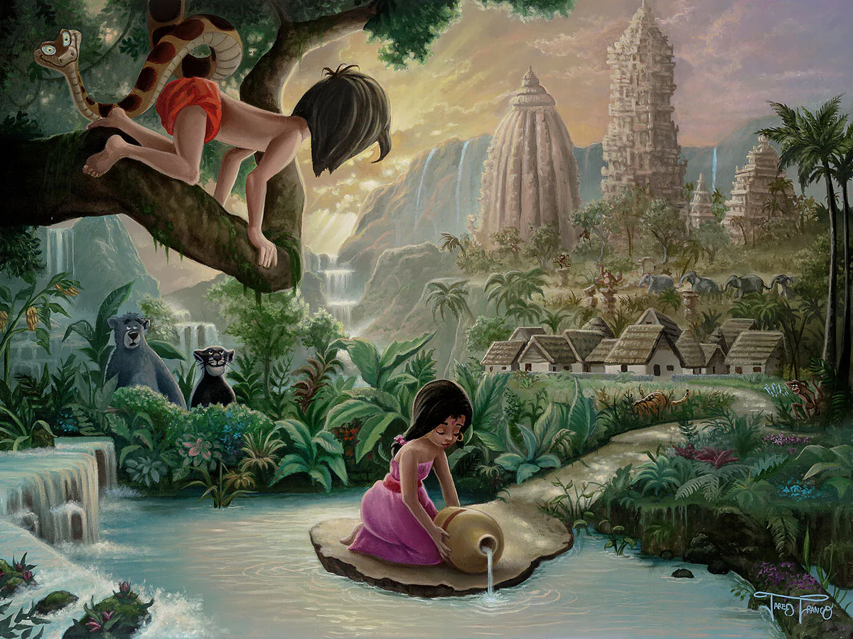 "Mowgli’s Neighborhood" by Jared Franco | Signed and Numbered Edition - Image 2