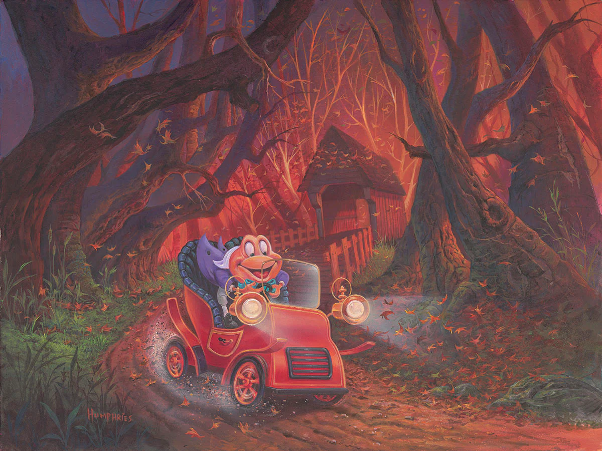 "Mr. Toad's Joy Ride" by Michael Humphries | Signed and Numbered Edition - Image 2