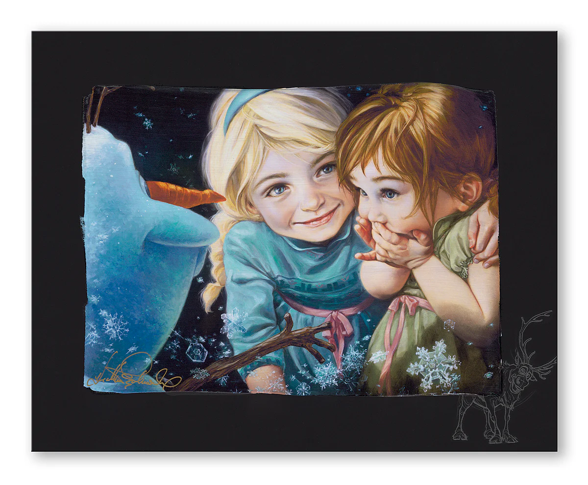 "Never Let it Go" by Heather Edwards |Signed and Numbered Chiarograph Edition - Image 2