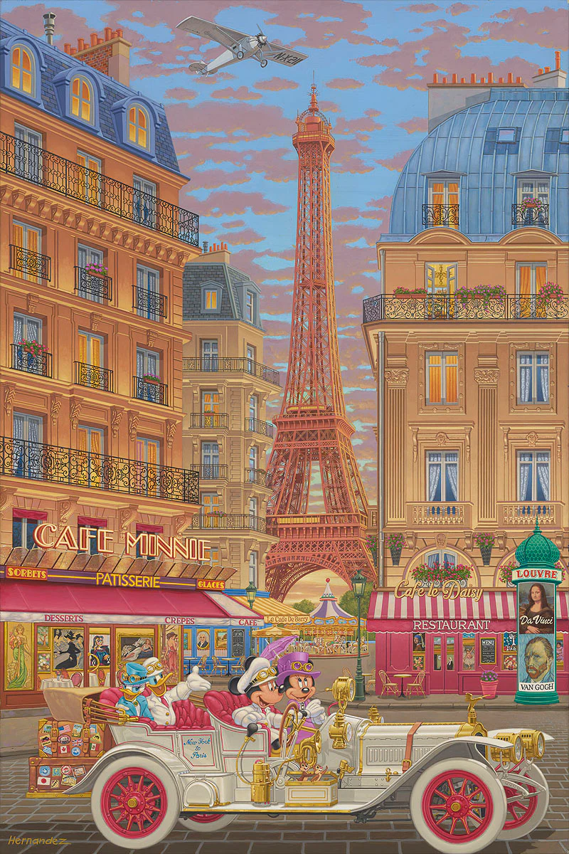 "New York to Paris" by Manuel Hernandez - Image 2