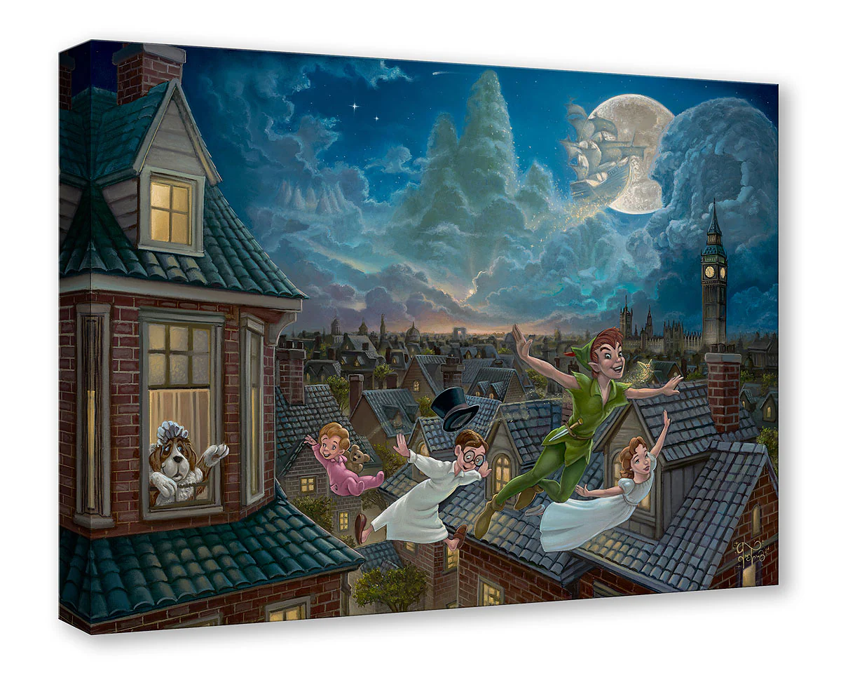"Off to Neverland" by Jared Franco | Signed and Numbered Edition