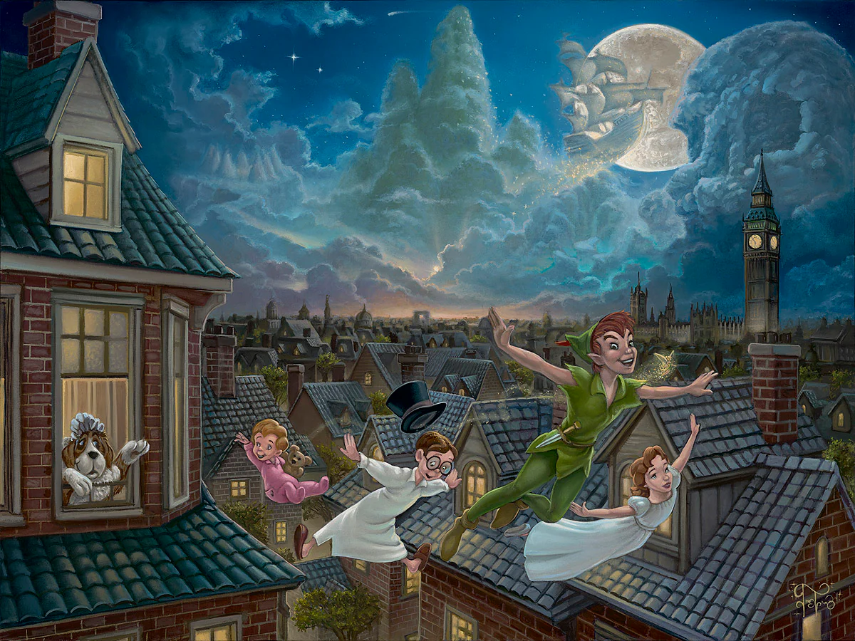 "Off to Neverland" by Jared Franco | Signed and Numbered Edition - Image 2