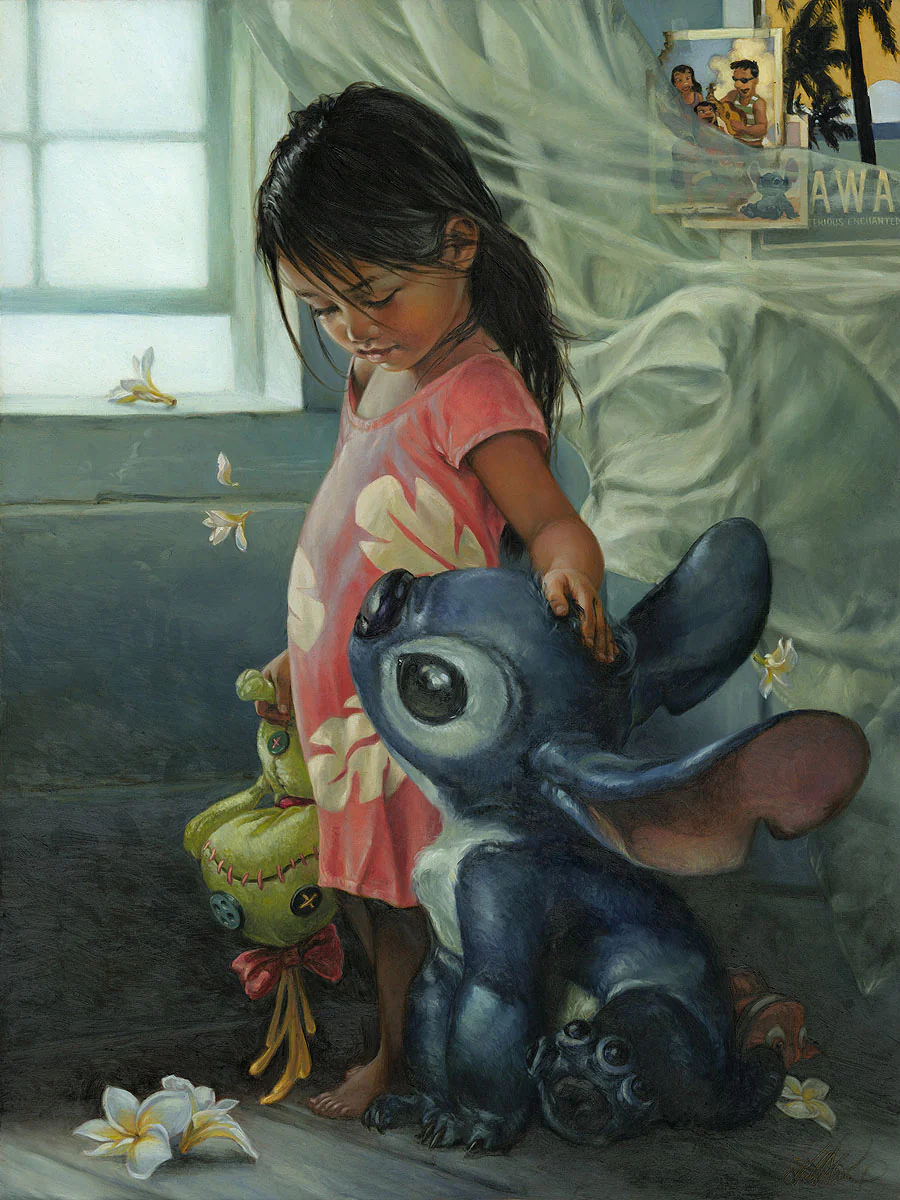 "Ohana Means Family" by Heather Edwards | Premiere Signed and Numbered Edition - Image 3
