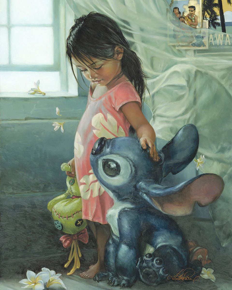 "Ohana Means Family" by Heather Edwards | Premiere Treasure on Canvas - Image 2