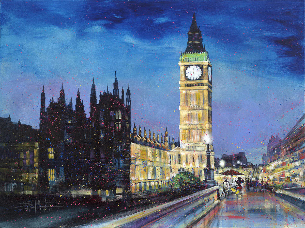 "Painting the Town" by Stephen Fishwick | Signed and Numbered Edition - Image 2