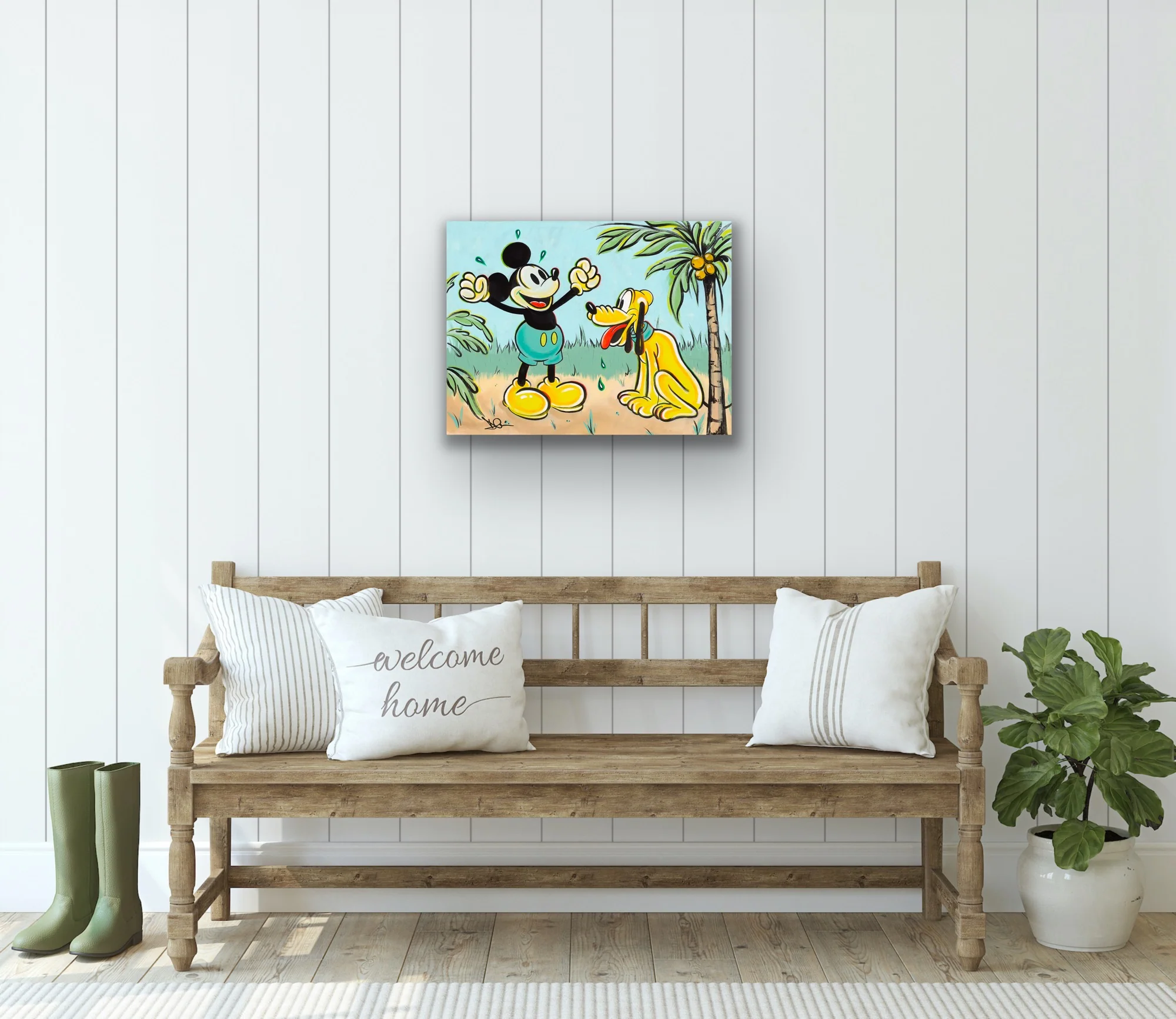 "Pals in Paradise" by Dom Corona | Signed and Numbered Edition - Image 3