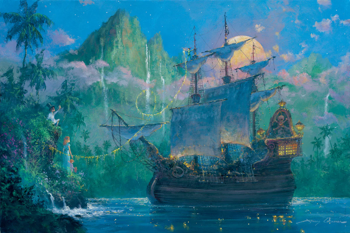 "Pan on Board" by James Coleman | Signed and Numbered Edition - Image 2