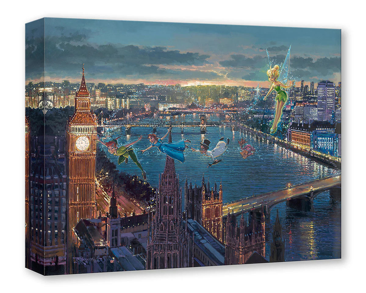 "Peter Pan in London" by Rodel Gonzalez