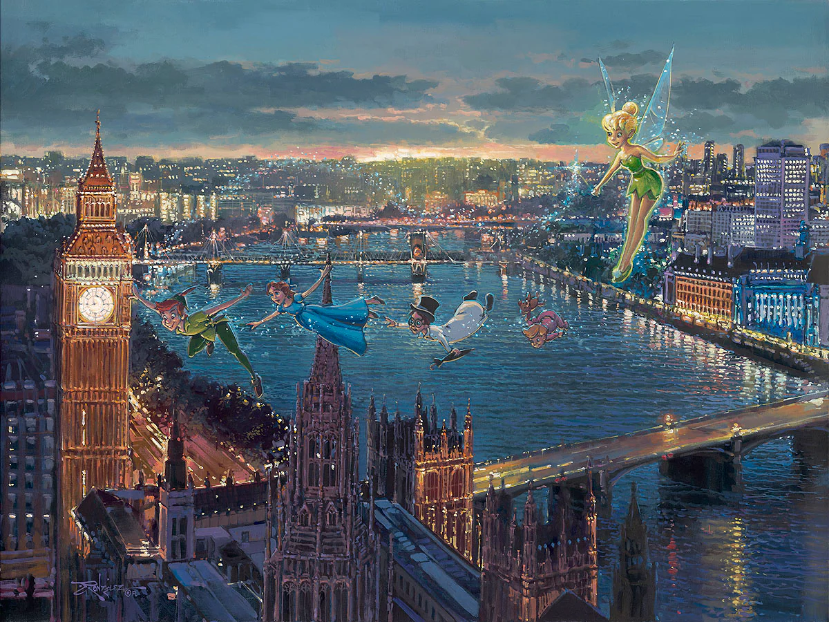 "Peter Pan in London" by Rodel Gonzalez - Image 2