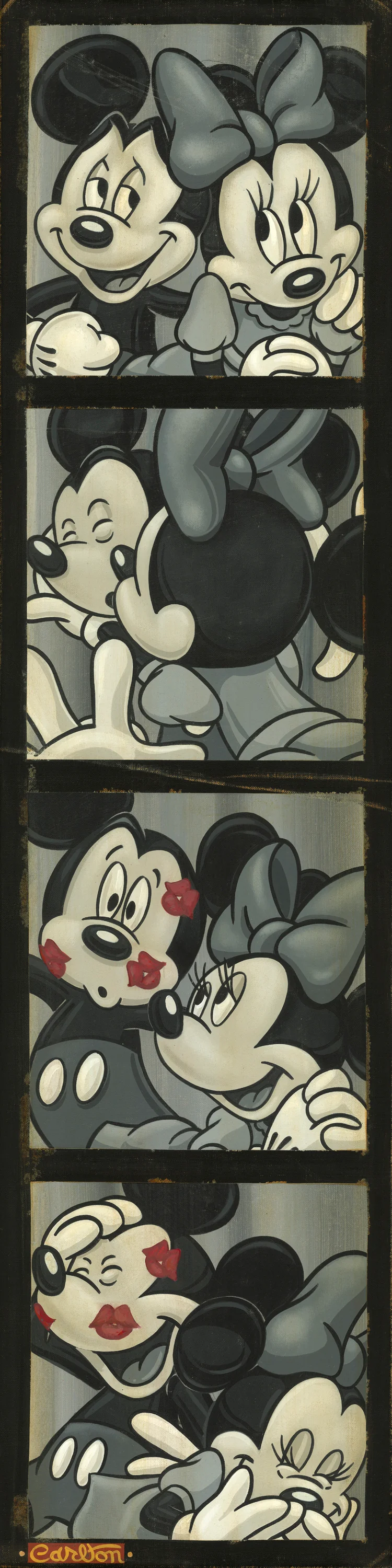 "Photo Booth Kiss" by Trevor Carlton - Image 2