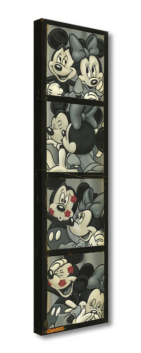 "Photo Booth Kiss" by Trevor Carlton | Signed and Numbered Edition