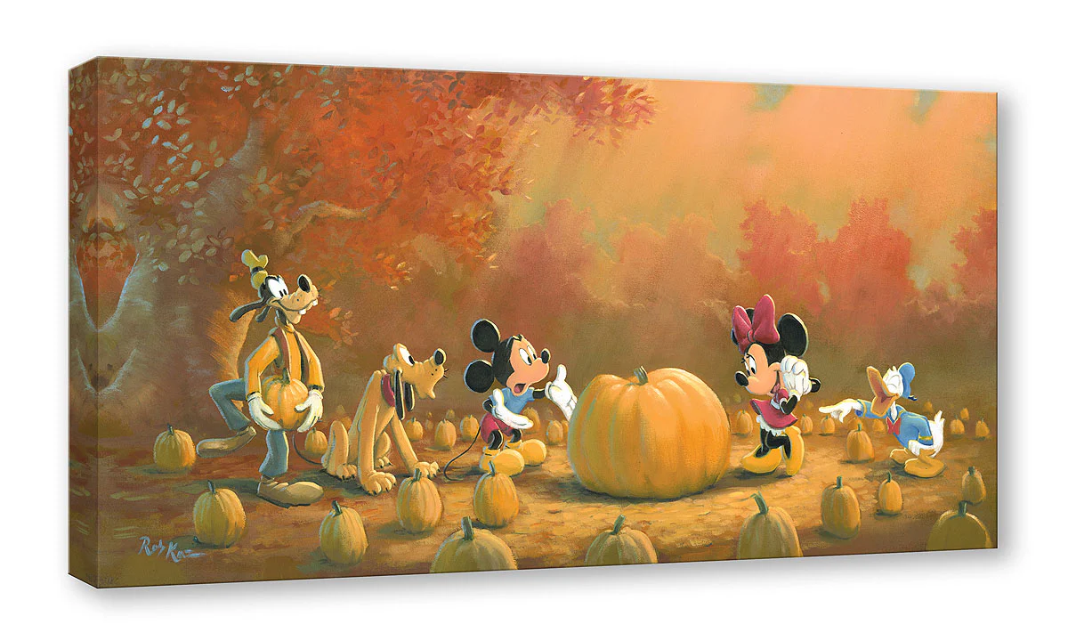 "Picking the Perfect Pumpkin" by Rob Kaz | Signed and Numbered Edition