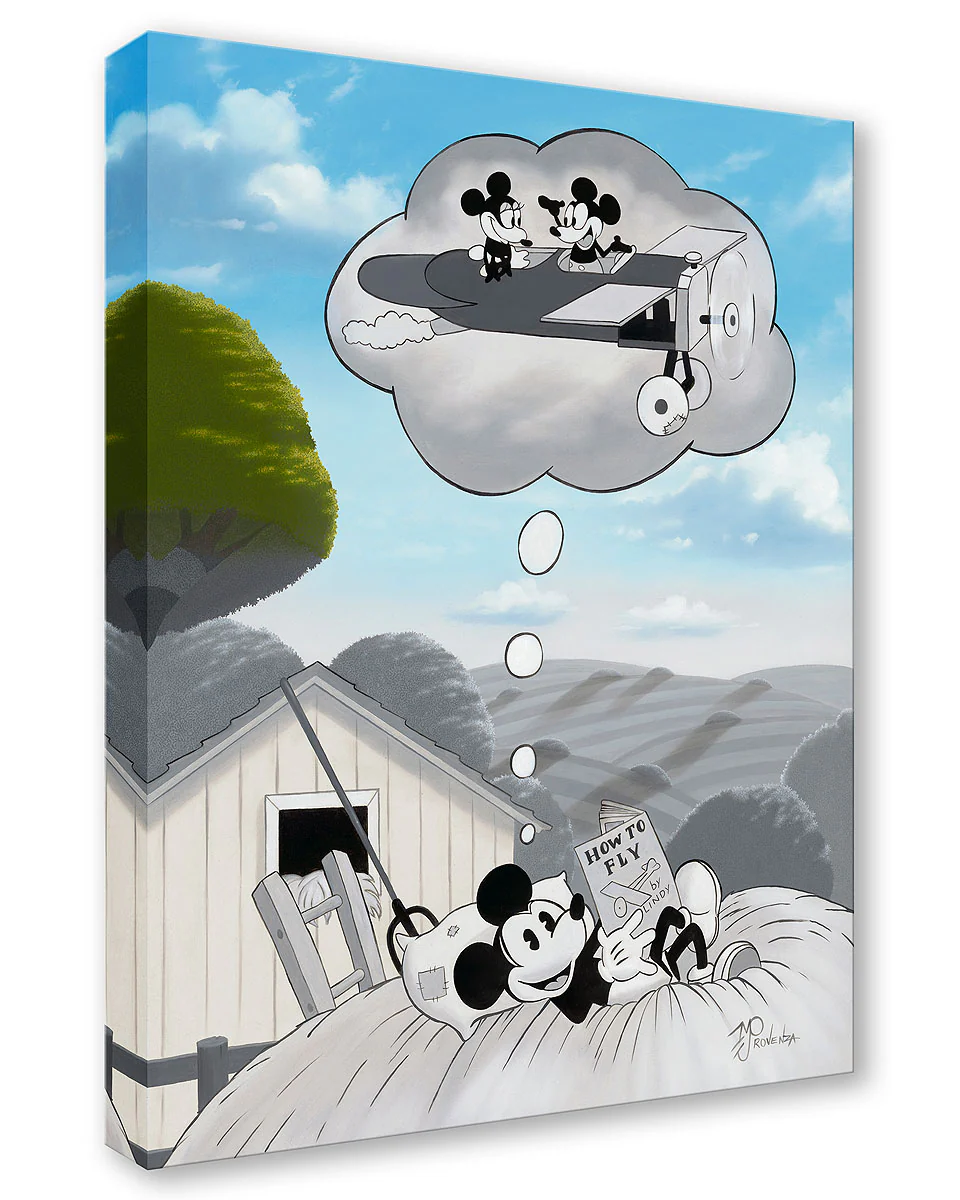 "Plane Crazy 1928" by Michael Provenza | Signed and Numbered Edition