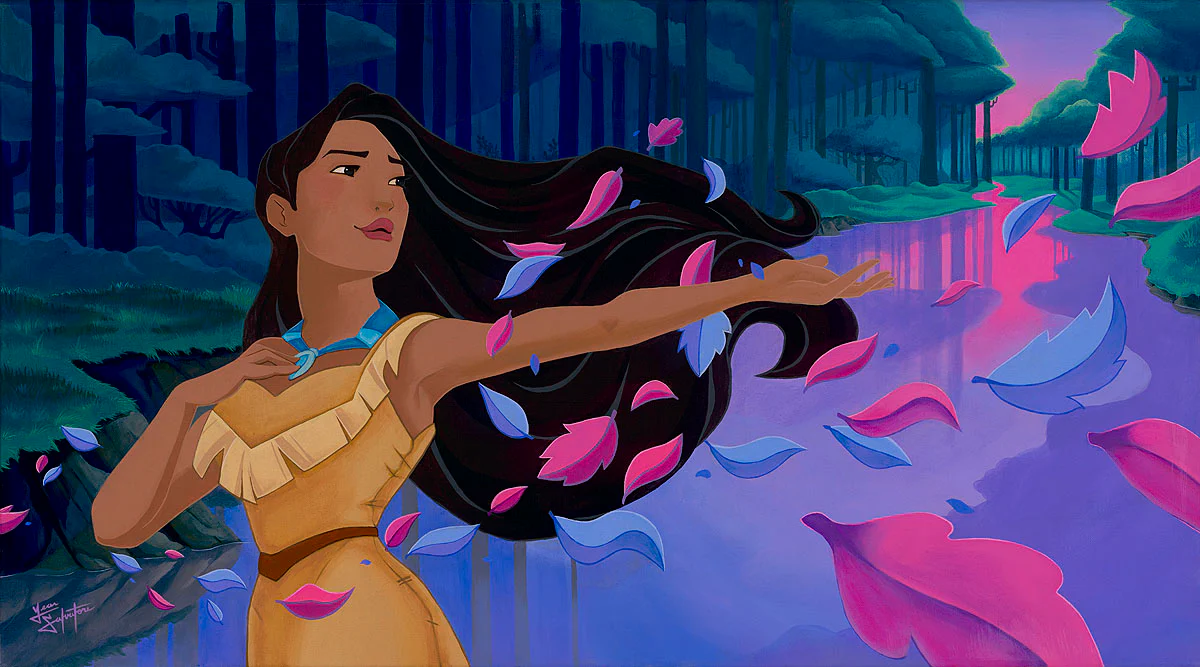 "Pocahontas - A World Unseen" by Jean Salvatore - Image 2