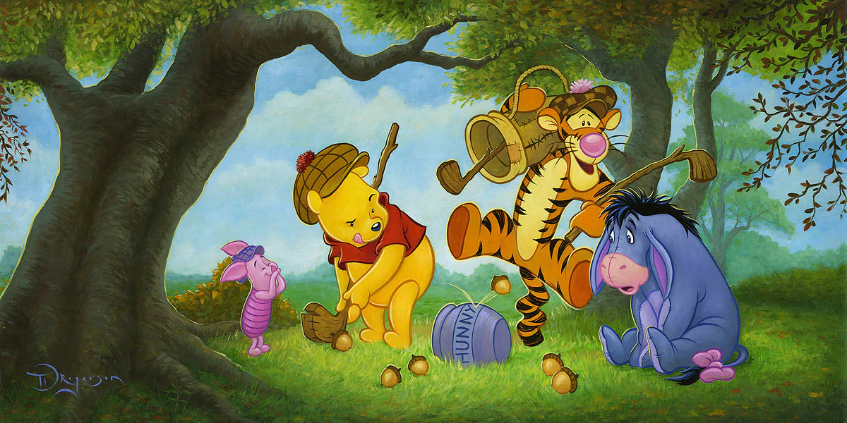 "Pooh Over Par" by Tim Rogerson - Image 2