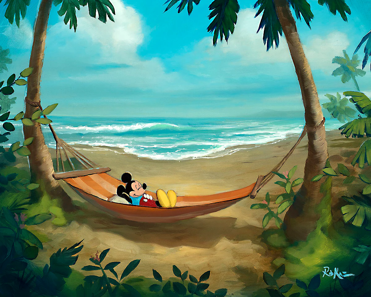"Rest and Relaxation" by Rob Kaz | Signed and Numbered Edition - Image 2