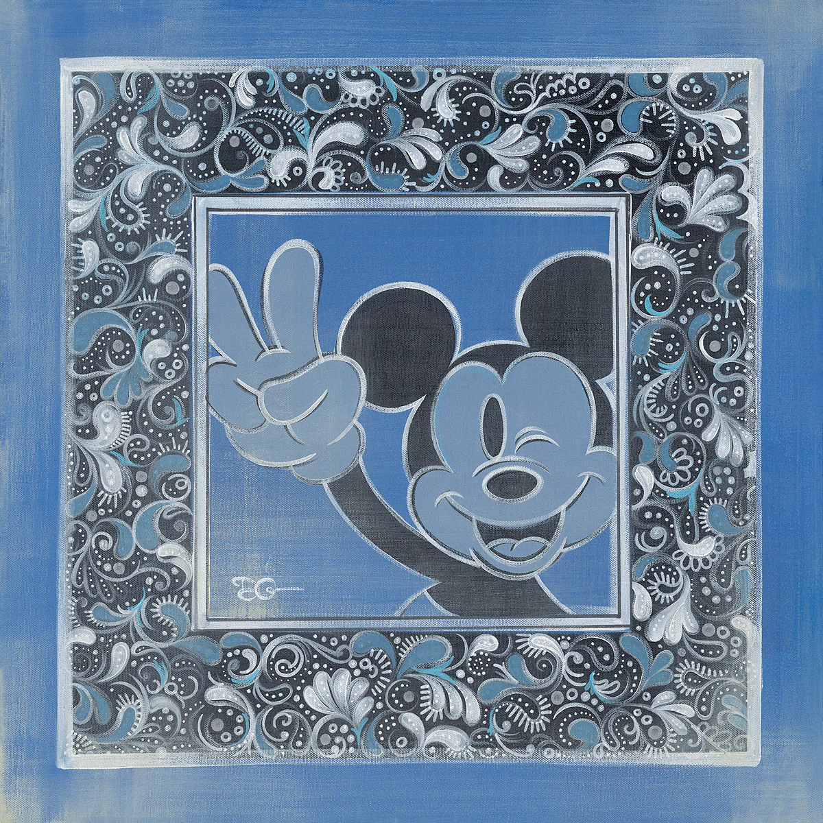 "Rodeo Round-Ears" by Dom Corona | Signed and Numbered Edition - Image 2