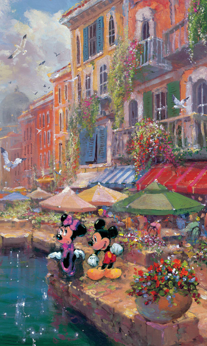 "Romance on the Riviera" by James Coleman | Signed and Numbered Edition - Image 2