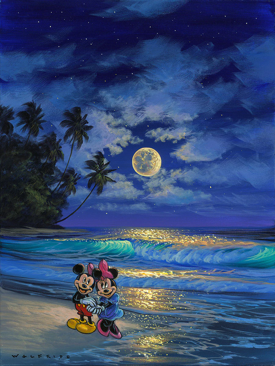 "Romance Under the Moonlight" by Walfrido Garcia - Image 2