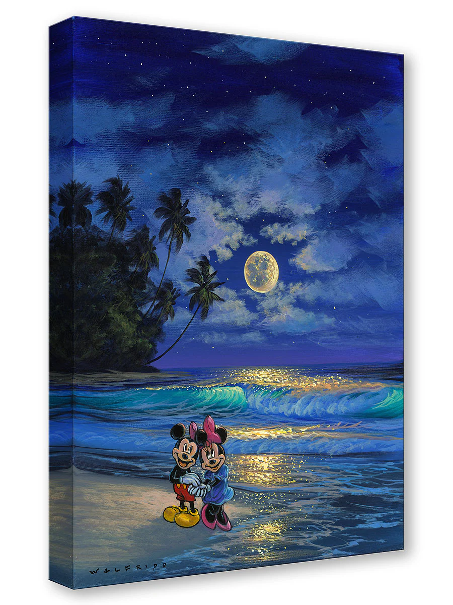 "Romance Under the Moonlight" by Walfrido Garcia | Signed and Numbered Edition