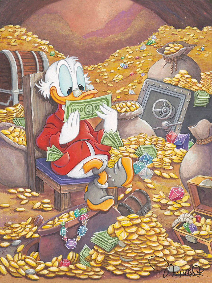 "Scrooge’s Happy Place" by Michelle St.Laurent - Image 2