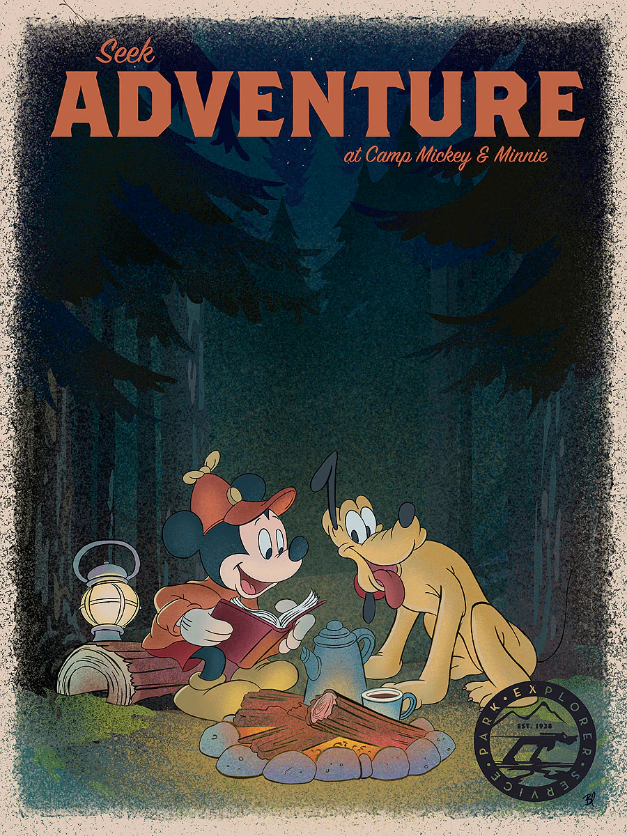 "Seek Adventure" by Bret Iwan | Signed and Numbered Edition - Image 2