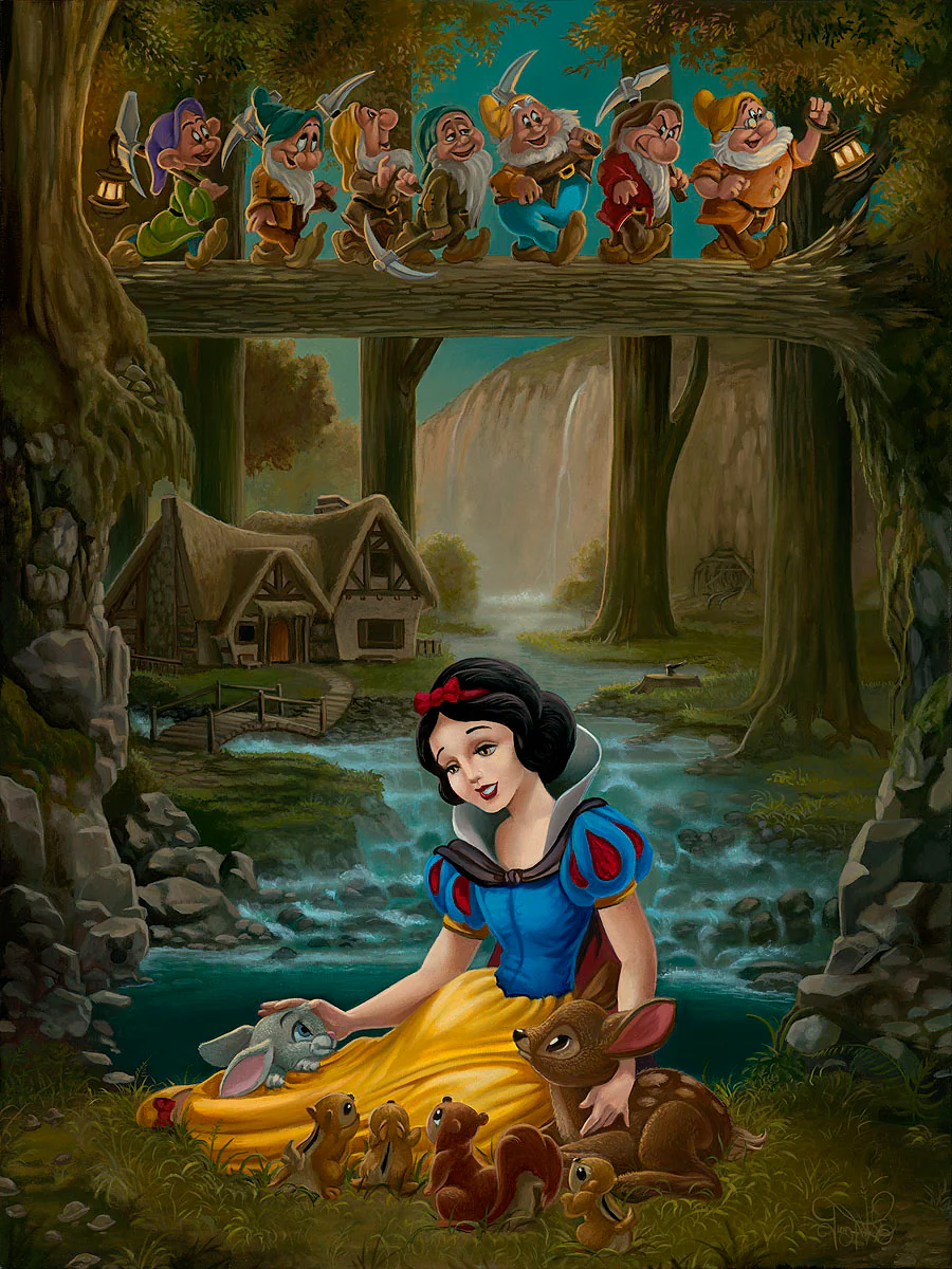 "Snow White's Sanctuary" by Jared Franco | Signed and Numbered Edition - Image 2