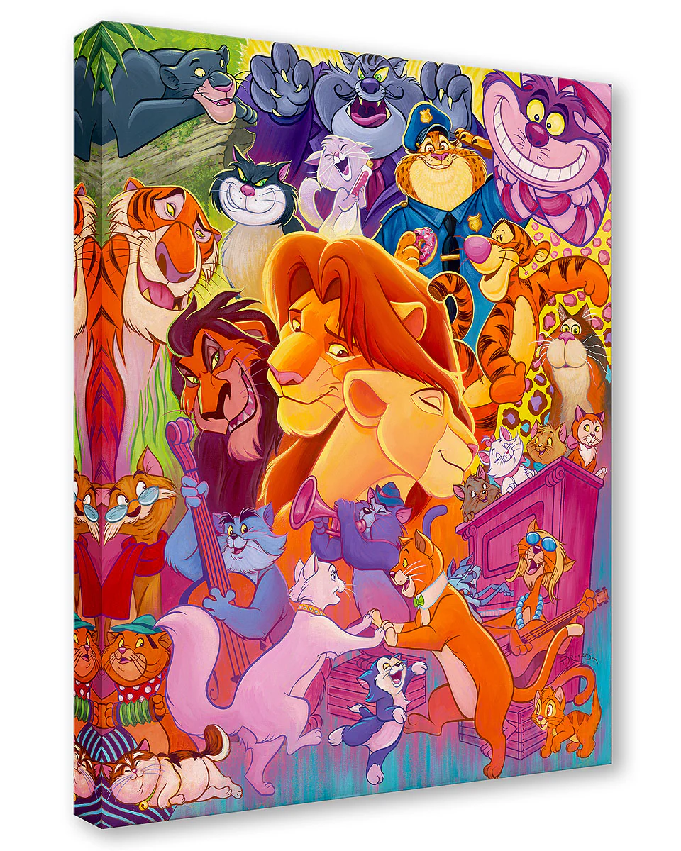 "So Many Disney Cats" by Tim Rogerson | Signed and Numbered Edition
