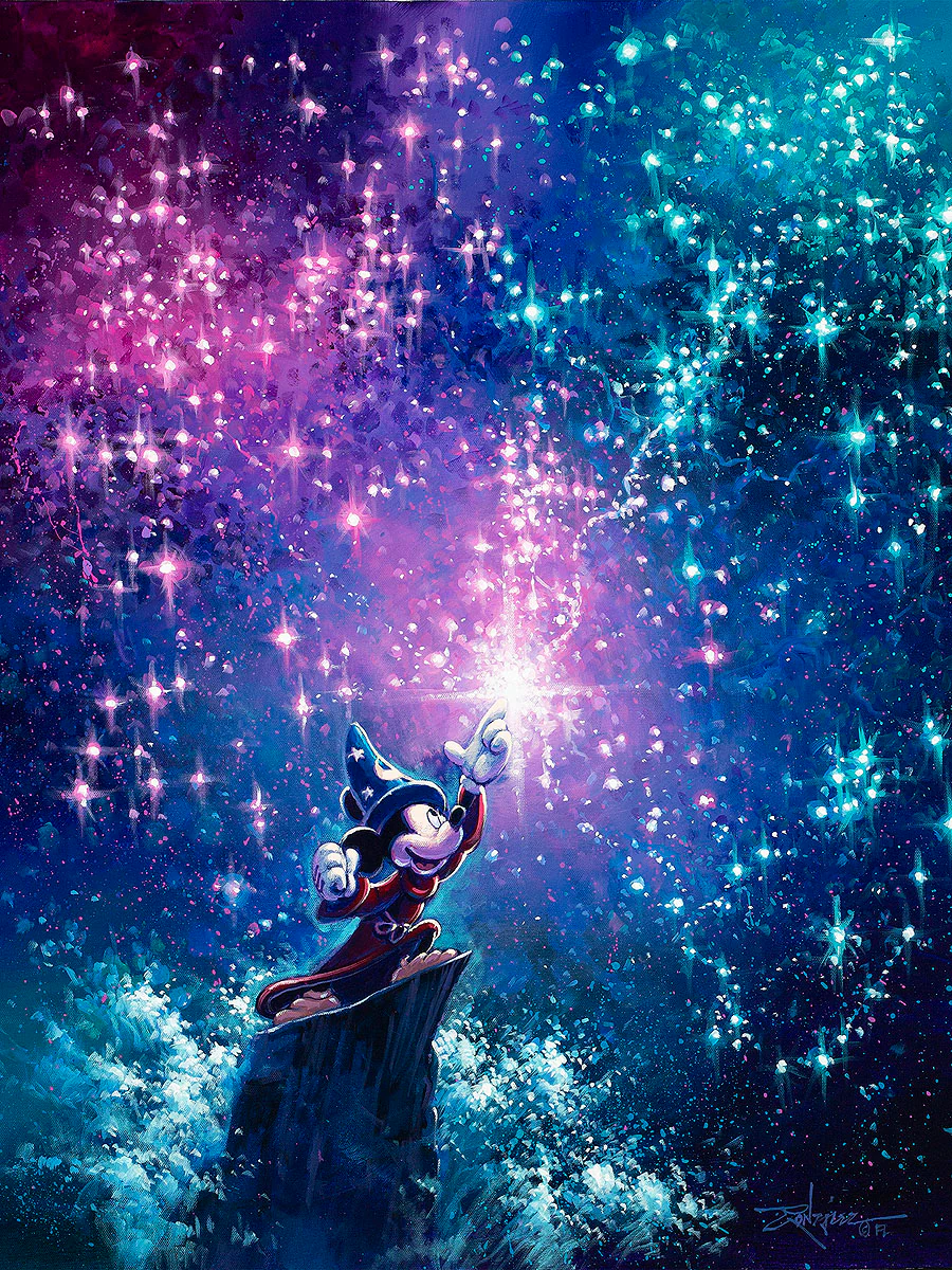 "Sorcerer Mickey" by Rodel Gonzalez - Image 2