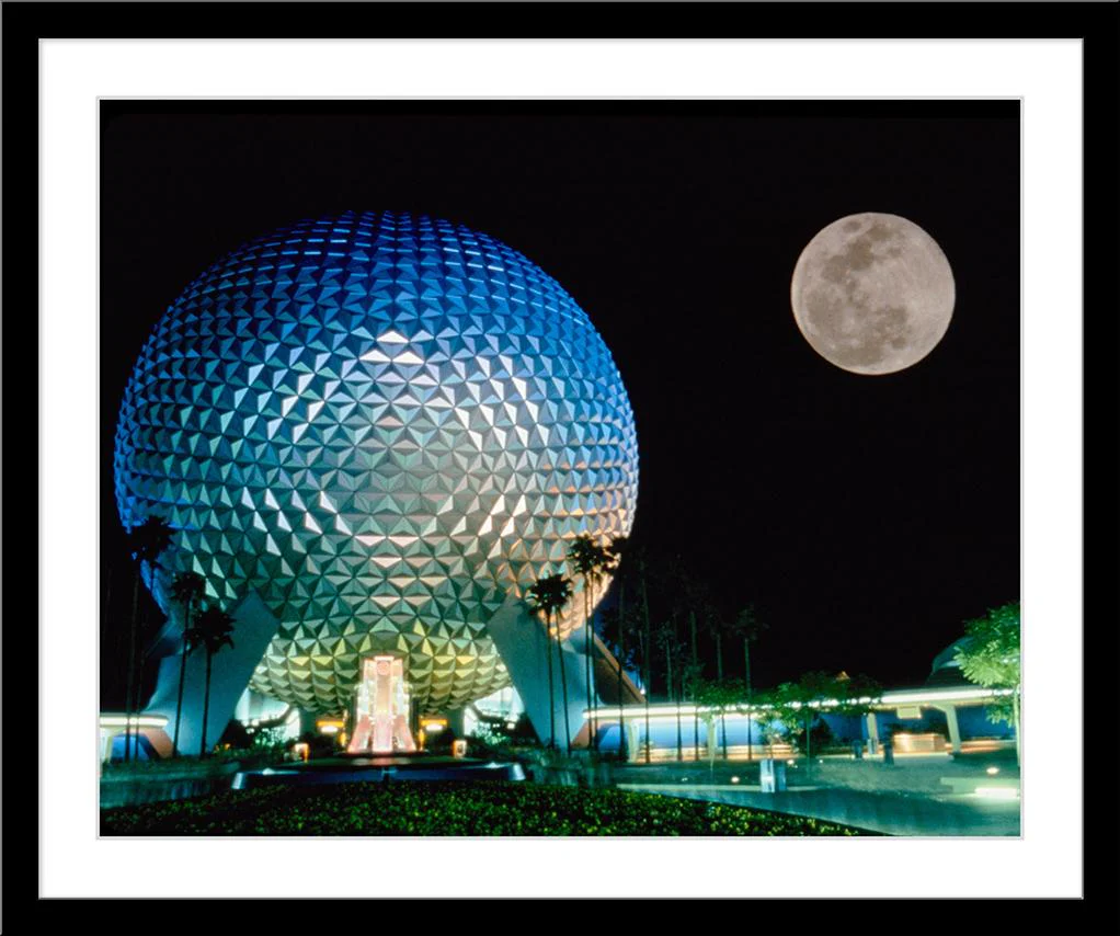 "Spaceship Earth and the Moon" from Disney Photo Archives - Image 10