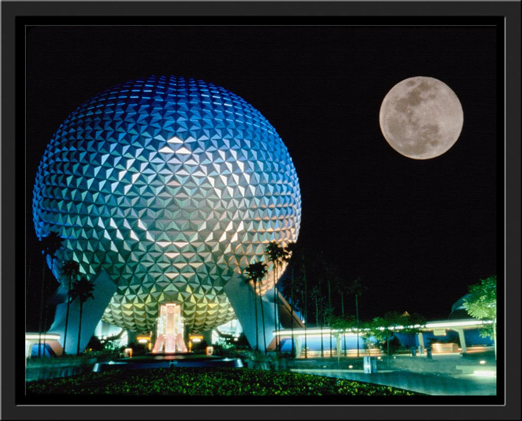 "Spaceship Earth and the Moon" from Disney Photo Archives - Image 11