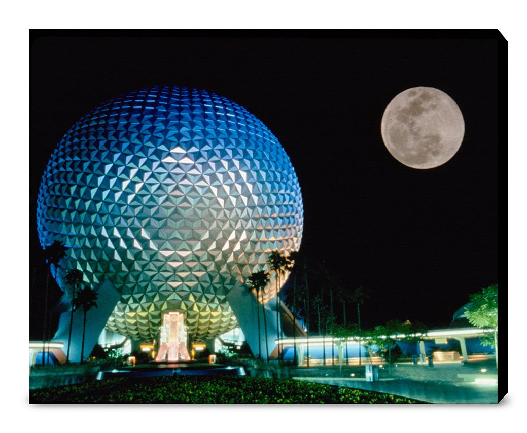 "Spaceship Earth and the Moon" from Disney Photo Archives - Image 15