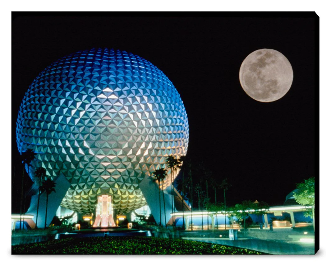 "Spaceship Earth and the Moon" from Disney Photo Archives - Image 16