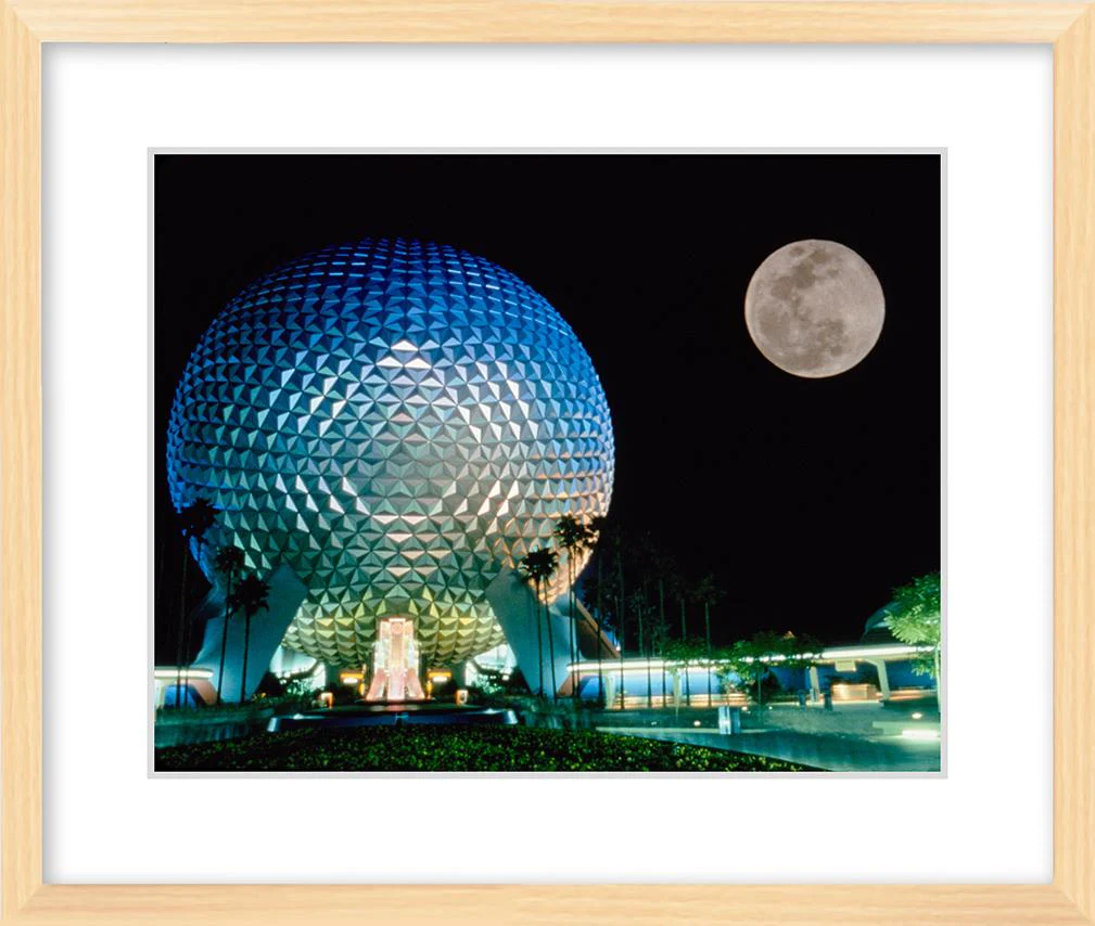"Spaceship Earth and the Moon" from Disney Photo Archives - Image 5